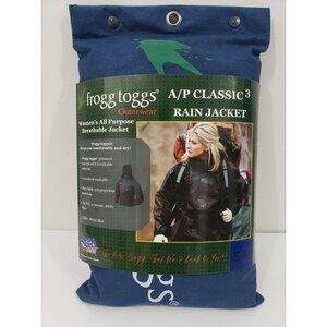 Frogg Toggs A/P Classic 3 Women's Rain Jacket- (BLUE)  SMALL/MEDIUM-Chest-40-44